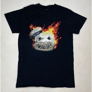 Ghostbusters Graphic T-shirt Men Adult Small Black